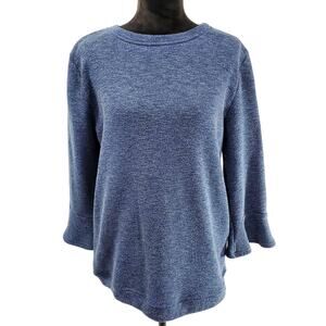 Teeberry & Weave Bell Sleeve Sweater L